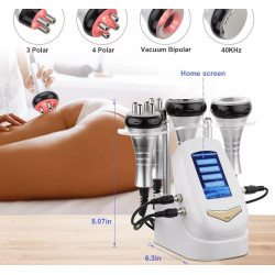Kavitacijos vakuumo svorio mažinimo RF dažnio odos stangrinimo grožio aparatas