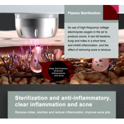 Veido terapijos aparatas Hydra Oxygen M6 odai atjauninti