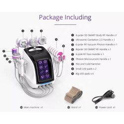 Ultragarso kavitacijos vakuuminis RF lipo lazerinis aparatas