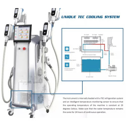 Krioterapijos kriolipolizės 4in1 kūno lieknėjimo aparatas