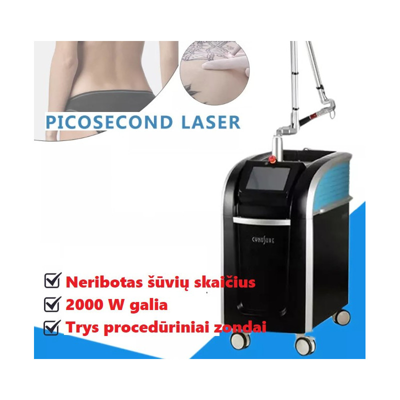 Pikosekundinis lazeris 1064 532 755 1320 nm