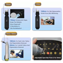 Pikosekundinis lazeris 1064 532 755 1320 nm