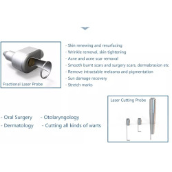 Frakcinis RF lazerinis veido atnaujinimui makšties stangrinimo aparatas