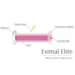 Psoriazės Vitiligo Eksimerinis 308nm lazeris