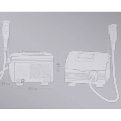 Psoriazės Vitiligo Eksimerinis 308nm lazeris