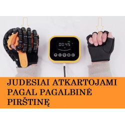 Rankų pirštų pratimų terapijos robotizuota reabilitacinė įranga C10