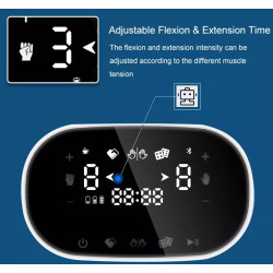 Rankų pirštų pratimų terapijos robotizuota reabilitacinė įranga  C11