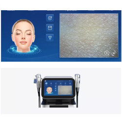 Daugiafunkciniu veido priežiūros aparatas su odos analizatoriumi  6-1