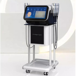 Daugiafunkciniu veido priežiūros aparatas su odos analizatoriumi  6-1