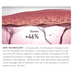 Veido odos priežiūra šviesinimas tamsių ratų odos balinimo aparatas