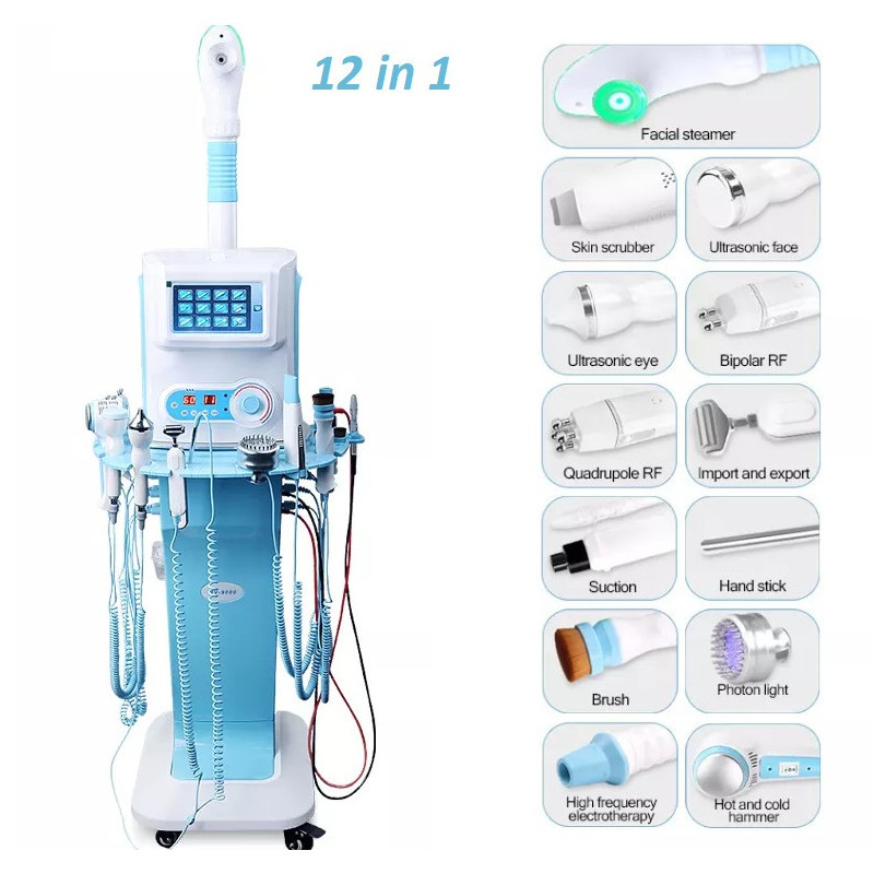 Odą stangrinantis ultragarsinis RF veido daugiafunkcis aparatas 12-1