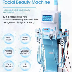 Odą stangrinantis ultragarsinis RF veido daugiafunkcis aparatas 12-1
