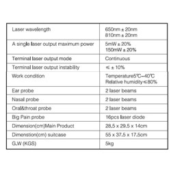 Daugiafunkcis lazerinės terapijos aparatas