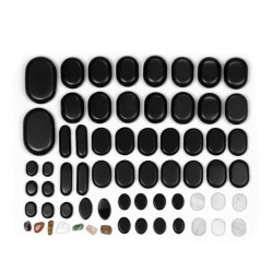 Akmenų šildymo puodas 6 akmenys 64 komplektas