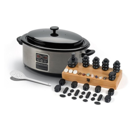 Akmenų šildymo puodas 6 akmenys 45 komplektas