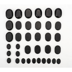 Akmenų šildymo puodas 6 akmenys 36 komplektas