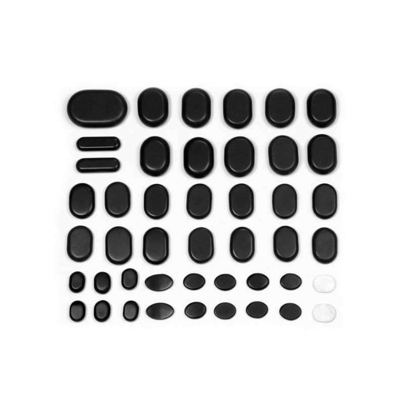 Masažo akmenų rinkinys 45