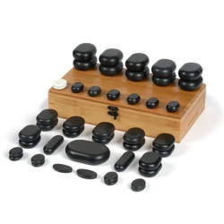 Masažo akmenų rinkinys 45