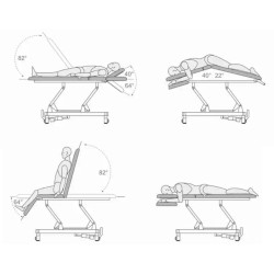 Profesionalus Masažo Stalas Evero X7 Integra