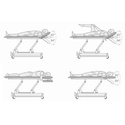 Profesionalus masažo stalas Evero V4 Ergo