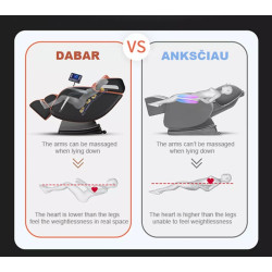 Masažinė kėdė viso kūno masažui