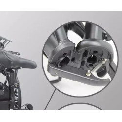 Galingas Sulankstomas Elektrinis Dviratis 1000 W 48 V 18 Ah