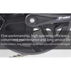 Galingas Sulankstomas Elektrinis Dviratis 1000 W 48 V 18 Ah