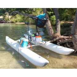 Pramoginis pripučiamas vandens dviratis