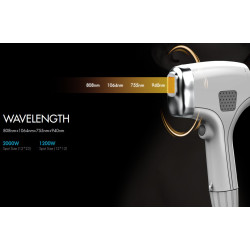 Epiliacijos diodo lazeris 808 NM 4 bangų - galingas