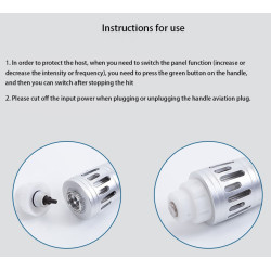 Smūginės, vibracinės bangos terapijos aparatas