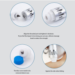 Smūginės, vibracinės bangos terapijos aparatas