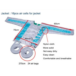 Limfodrenažinis aparatas 24 kamerų