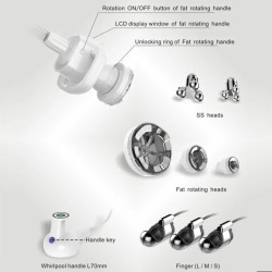 Vakuuminis RF veido ir kūno priežiūros aparatas