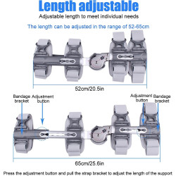 Sulankstomas kelių įtvaras