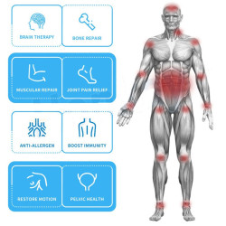 Fizinės terapijos kūno skausmą malšinantis aparatas