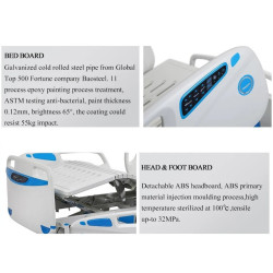 Medicininė elektrinė ligoninės lova 5 funkcijos