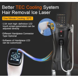 Epiliacijos diodo lazeris 755 808 1064 nm