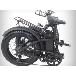 Galingas Sulankstomas Elektrinis Dviratis 1000 W 48 V 35 Ah