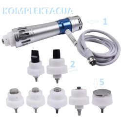 Smūginės, vibracinės bangos terapijos aparatas