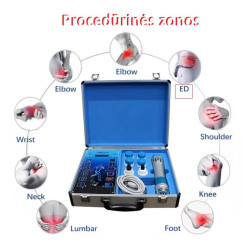 Smūginės, vibracinės bangos terapijos aparatas