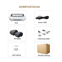 Artrito fizinės terapijos įranga skausmo malšinimui