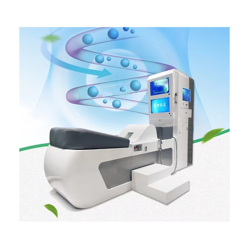 Hidroterapijos detoksikacinė įranga žarnyno SPA terapeutų tinklo sistemai