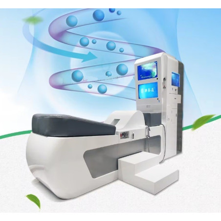 Hidroterapijos detoksikacinė įranga žarnyno SPA terapeutų tinklo sistemai