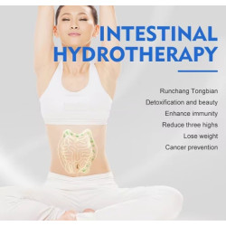 Hidroterapijos detoksikacinė įranga žarnyno SPA terapeutų tinklo sistemai