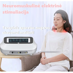 RAUMENŲ STIMULIAVIMO SKAUSMO MALŠINIMO ĮRANGA