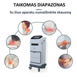 Elektroterapijos prietaisas kraujotakai gerinti ir skausmui malšinti