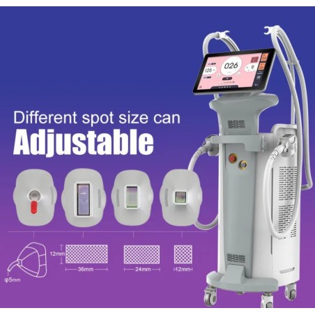 Epiliacijos diodo lazeris 808+755+1064 nm