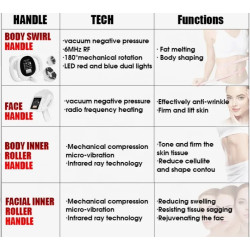 Velashape Vakuuminis RF lieknėjimo aparatas