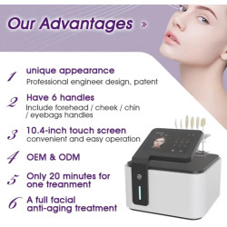 Veido pakėlimo, raumenų formavimo, raukšlių šalinimo PET PEH PES EMS aparatas