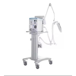 Intensyviosios terapijos ventiliatorius su turbina